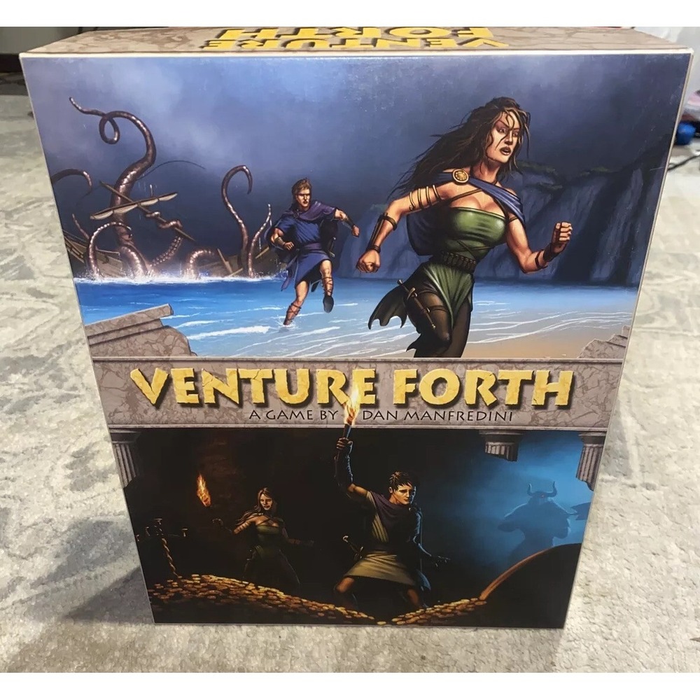 2011 VENTURE FORTH game by Minion Games Unplayed Contents are Sealed‎